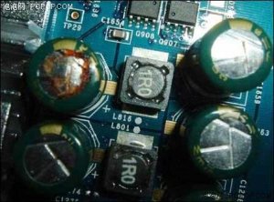 How to avoid the explosion of electrolytic capacitors?