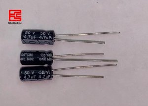 The difference between e-cap and ordinary capacitors